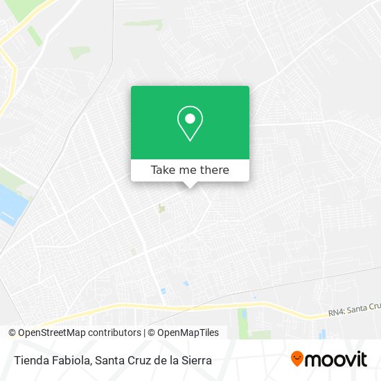 Tienda Fabiola map