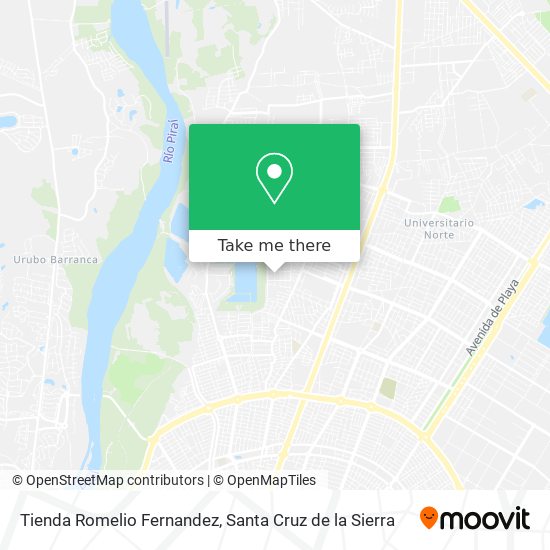 Tienda Romelio Fernandez map