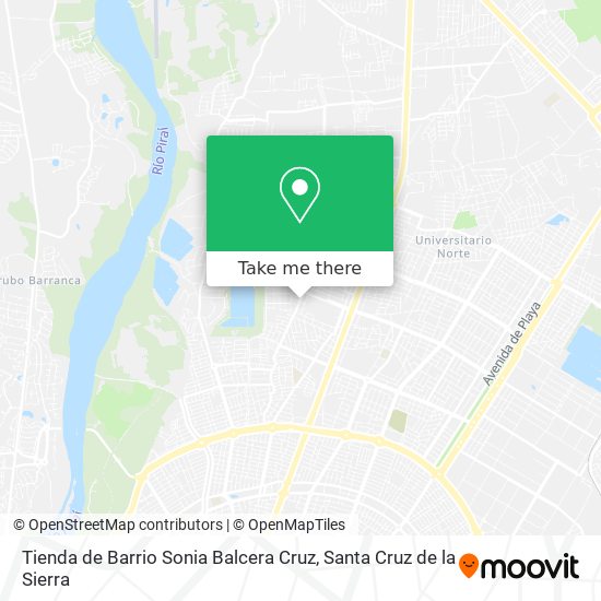 Tienda de Barrio Sonia Balcera Cruz map