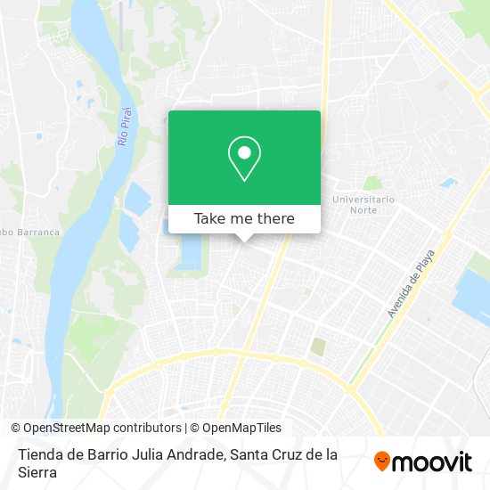 Mapa de Tienda de Barrio Julia Andrade