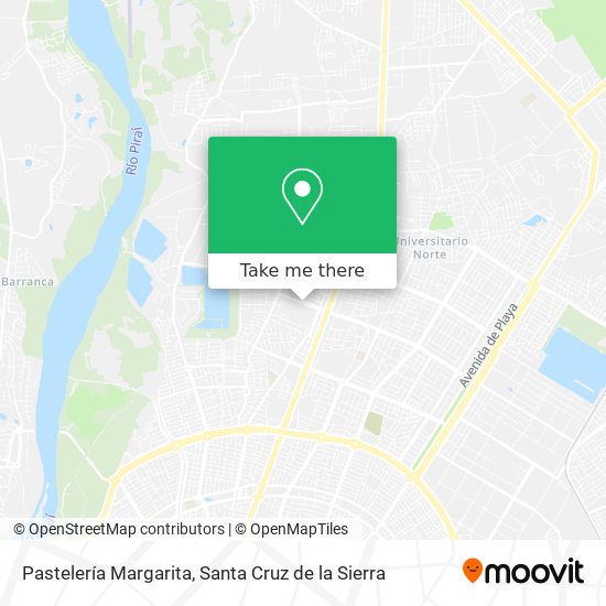 Pastelería Margarita map