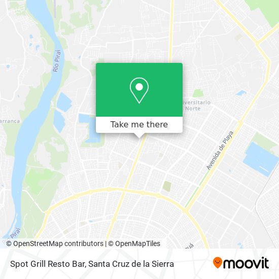 Mapa de Spot Grill Resto Bar