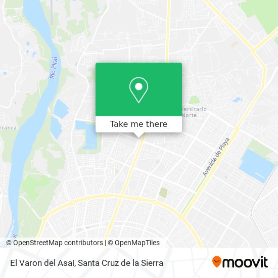 El Varon del Asaí map