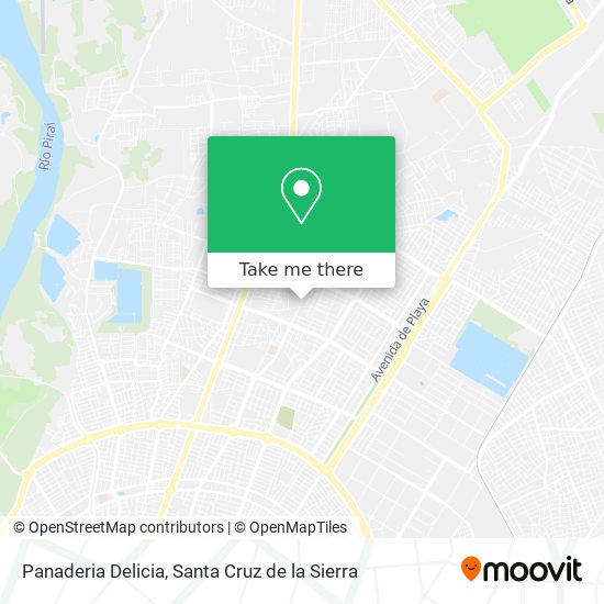 Panaderia Delicia map