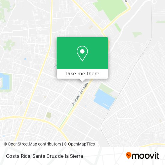 Mapa de Costa Rica