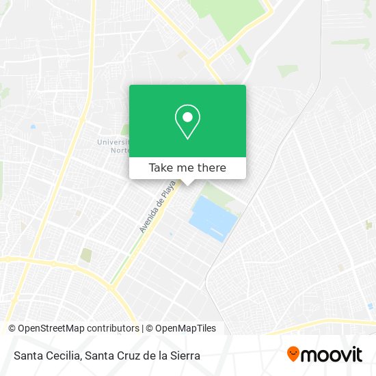 Mapa de Santa Cecilia