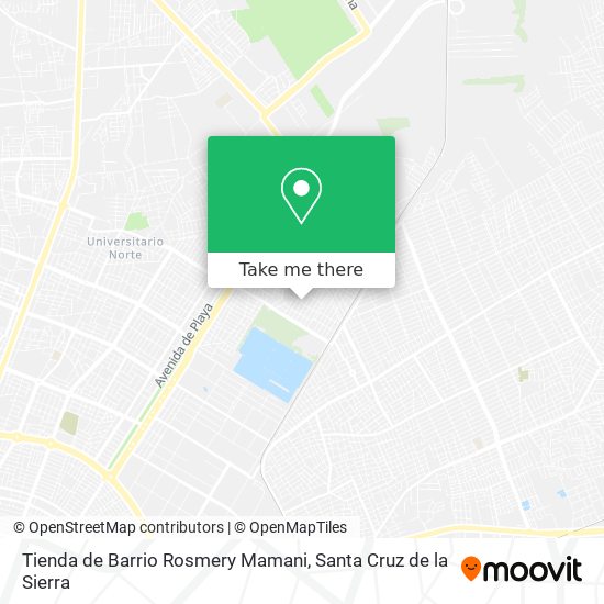 Mapa de Tienda de Barrio Rosmery Mamani