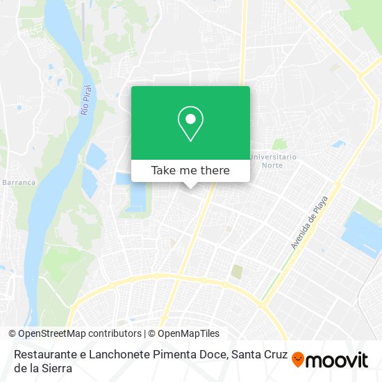 Restaurante e Lanchonete Pimenta Doce map