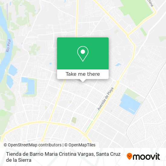 Tienda de Barrio Maria Cristina Vargas map
