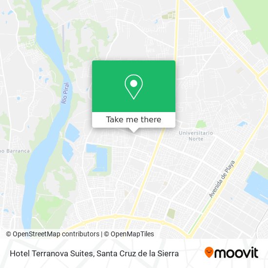 Hotel Terranova Suites map