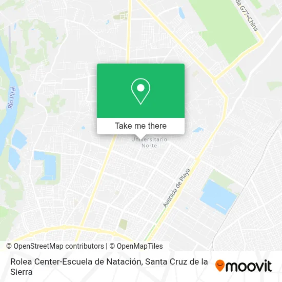 Rolea Center-Escuela de Natación map