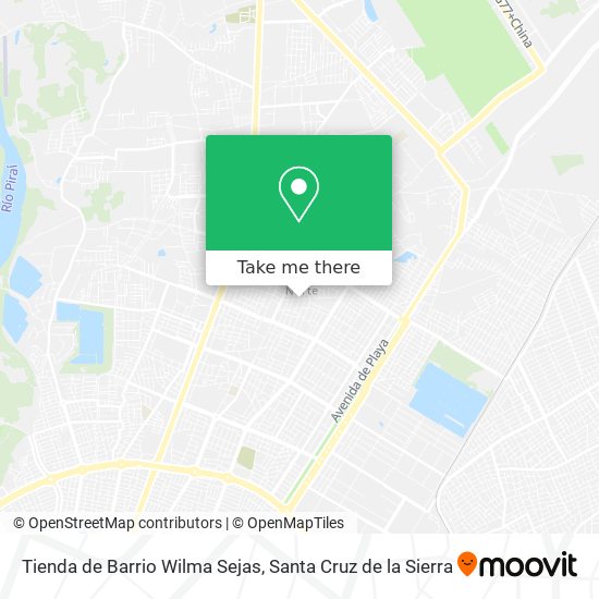 Tienda de Barrio Wilma Sejas map
