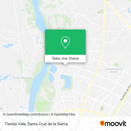Mapa de Tienda Vale