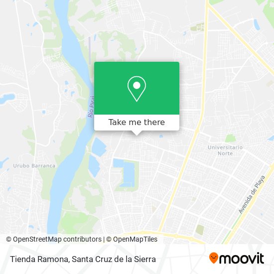 Tienda Ramona map