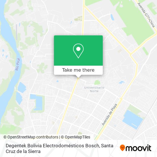 Degentek Bolivia Electrodomésticos Bosch map