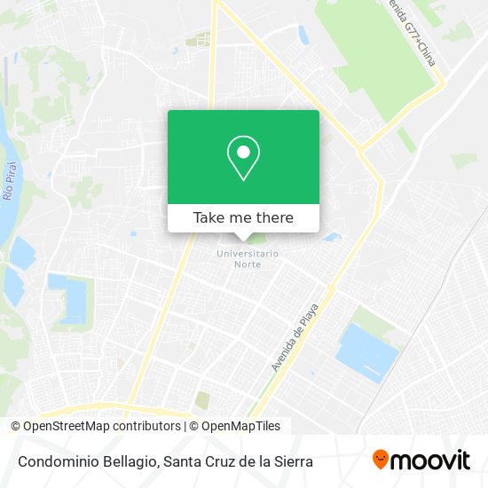 Condominio Bellagio map