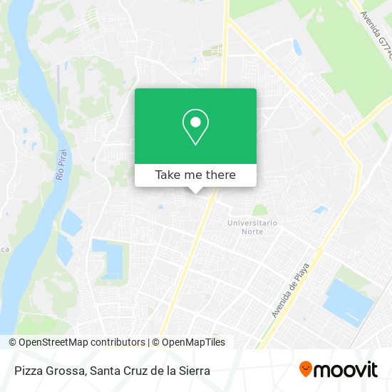 Pizza Grossa map