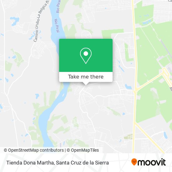 Mapa de Tienda Dona Martha