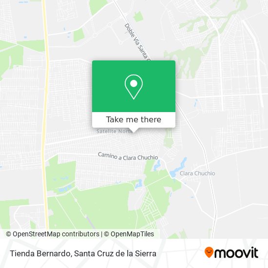 Mapa de Tienda Bernardo