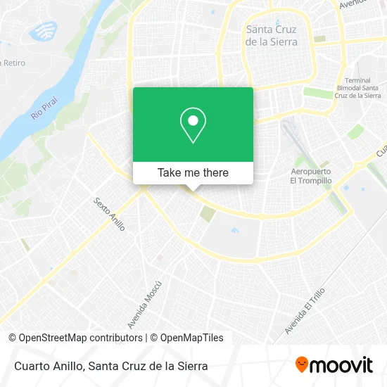 Cuarto Anillo map