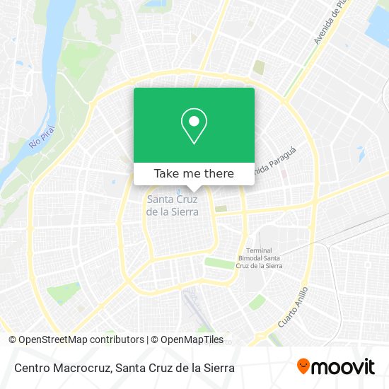 Centro Macrocruz map