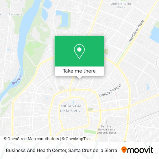 Business And Health Center map
