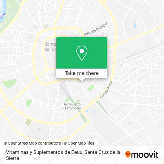 Mapa de Vitaminas y Suplementos de Eeuu