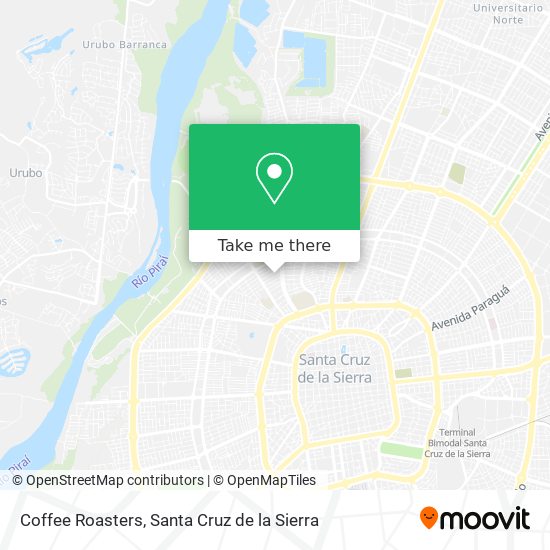 Coffee Roasters map