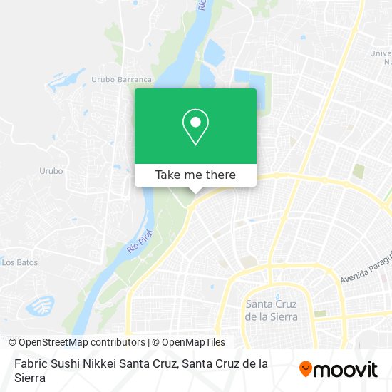 Fabric Sushi Nikkei Santa Cruz map