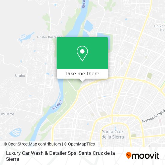 Luxury Car Wash & Detailer Spa map