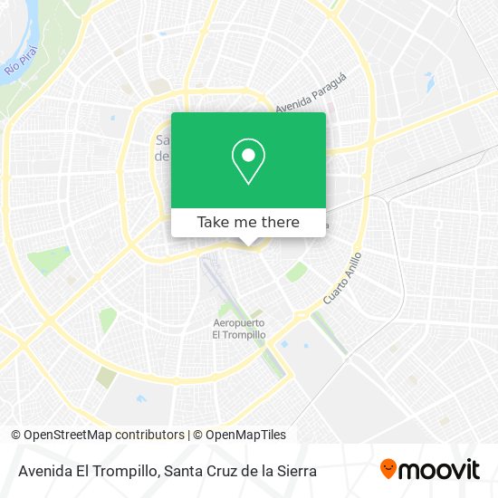 Mapa de Avenida El Trompillo