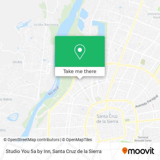 Studio You 5a by Inn map