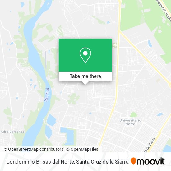 Mapa de Condominio Brisas del Norte
