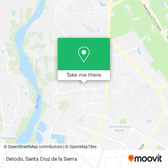 Mapa de Detodo