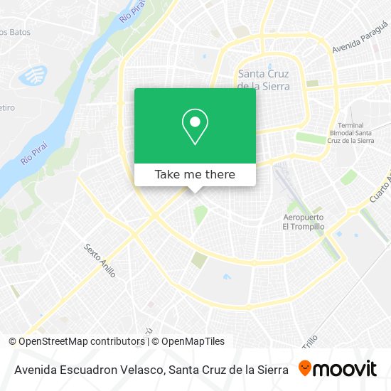 Avenida Escuadron Velasco map