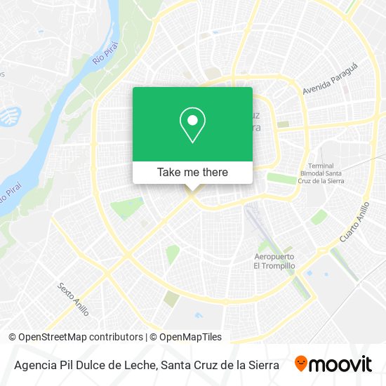 Agencia Pil Dulce de Leche map
