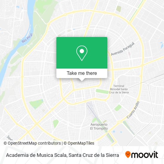 Academia de Musica Scala map