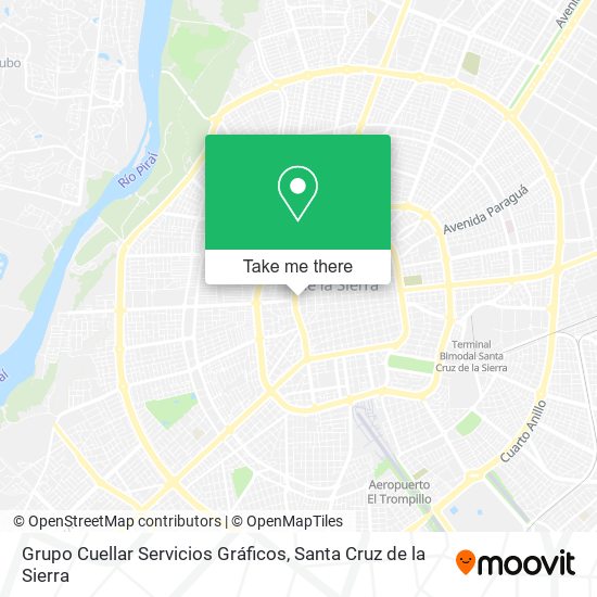 Grupo Cuellar Servicios Gráficos map