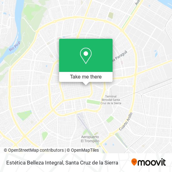 Estética Belleza Integral map