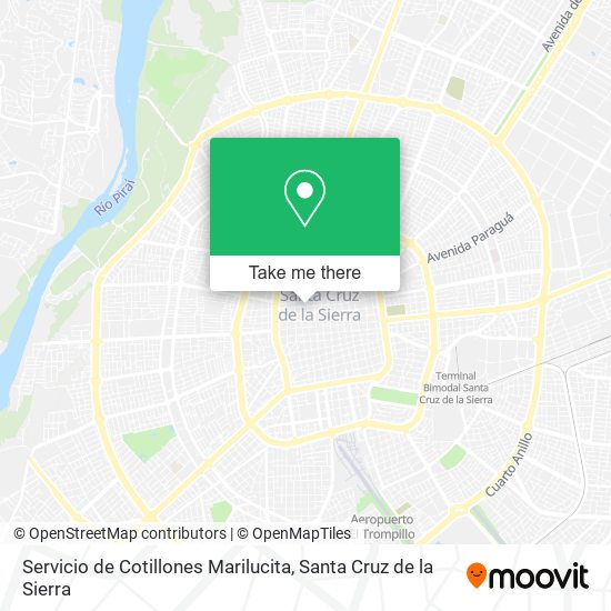 Servicio de Cotillones Marilucita map