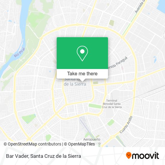 Bar Vader map