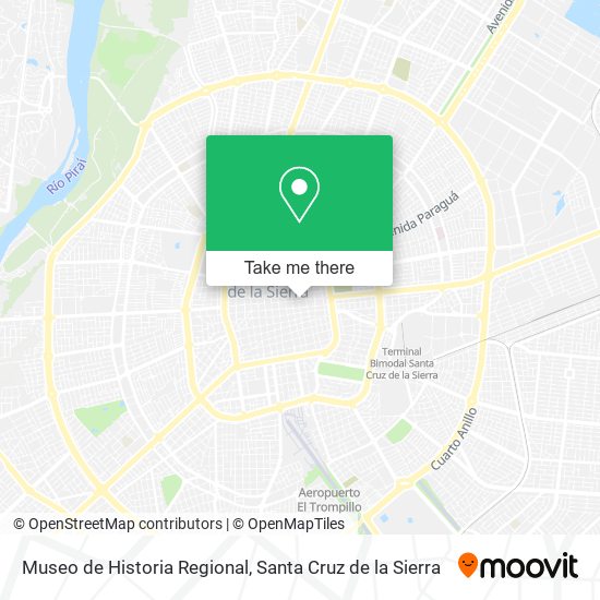 Mapa de Museo de Historia Regional