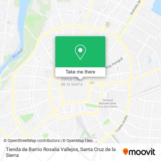 Mapa de Tienda de Barrio Rosalia Vallejos