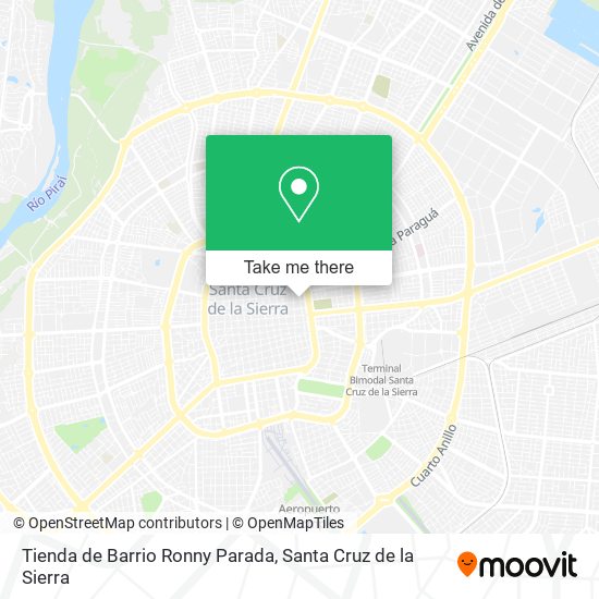 Mapa de Tienda de Barrio Ronny Parada