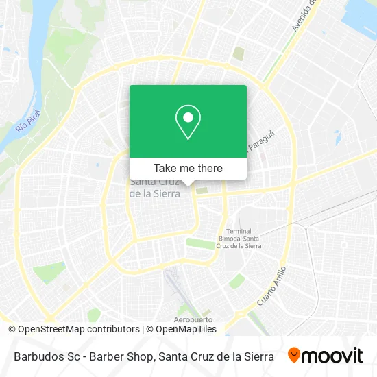 Barbudos Sc - Barber Shop map