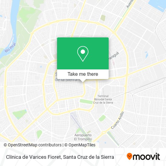 Clínica de Varices Fioret map