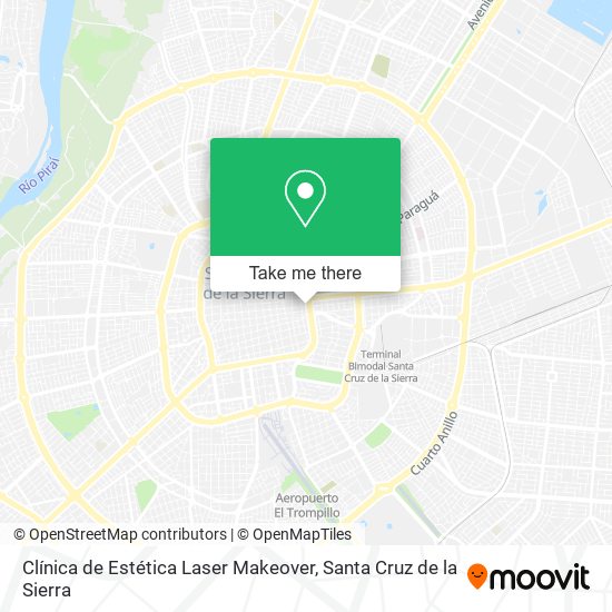 Clínica de Estética Laser Makeover map