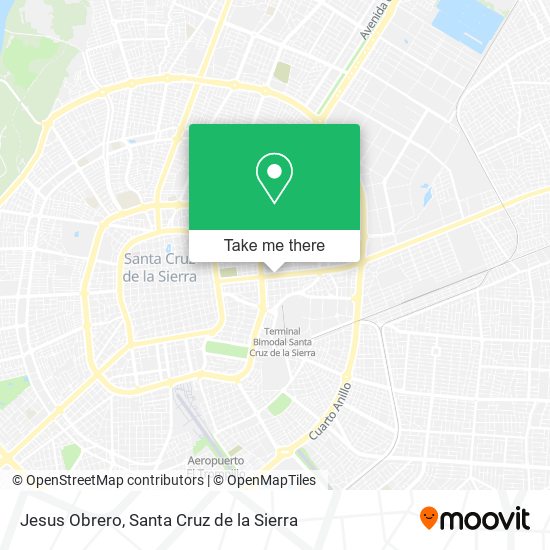 Jesus Obrero map