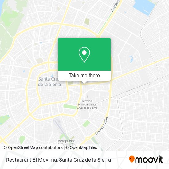 Mapa de Restaurant El Movima