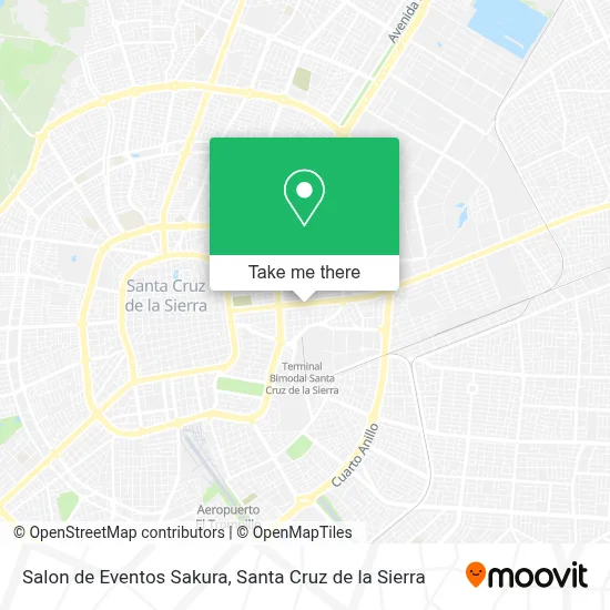 Salon de Eventos Sakura map